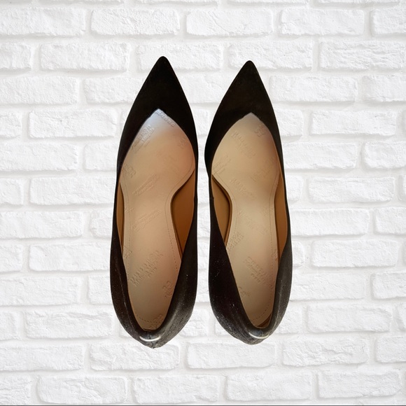 Maison Margiela Satin Pumps with Clear Heels - Picture 4 of 5